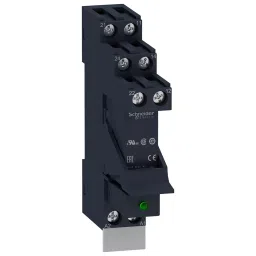 SCHNEIDER ELECTRIC Power Relays POWER RELAY, DPDT, 120VAC, 8A, SOCKET, RSB2A080F7PV-12