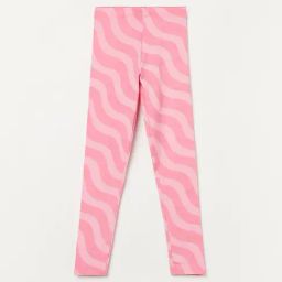 Fame Forever By Lifestyle Girls Light Pink Printed Leggings-image-83