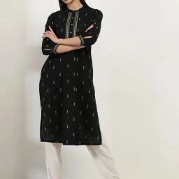 Rangriti Black Printed Kurtas-picture-26