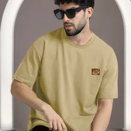 R.Code by The Roadster Life Co. Men Printed Applique T-shirt-image-70