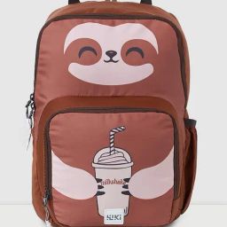 Wildcraft Brown Champ Wiki 1 Printed Medium Backpack-image-93