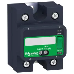 SCHNEIDER ELECTRIC Solid State Relays SOLID STATE RELAY, SPST, 25A, 24-300VAC, SSP1A125BDS-7