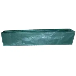 SINGHAL HDPE Rectangular Plants Grow Bag 60x12x12 inch Green (Pack of 2 Pcs)-image-12