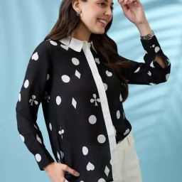 Globus Black Regular Fit Printed Shirt-picture-20