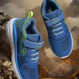 LEAP7X By Liberty Kids Blue & Green Velcro Shoes-image-72