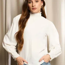 Rare White Plain Top-image-69