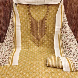 MANVAA Embellished Unstitched Dress Material-image-89