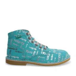 Kickers Women's LEGEND-IN Turquoise Chukka Boots-image-16