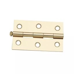Screw Tight 76.2 mm (3 Inch) Iron Antique Brass Finish Butt Hinges S170201EB-5 ( Pack of 5)-image-97