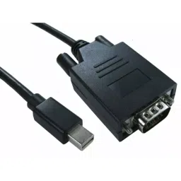 RS PRO Male Mini DisplayPort to Male VGA PVC Cable 1080p 3 m, 1863046-28