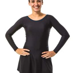 NABAIJI By Decathlon Black Plain Swimsuit-image-57