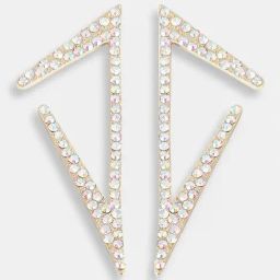 Sohi Silver Plated Party Designer Stone Drop Earrings-17