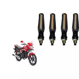 Cartronics Sleek Pencil Type Yellow LED Indicator for Honda Dream Yuga(Pack of 4 Pcs)-23