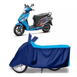 Auto Pearl Two Wheeler Cover for Hero Maestro Edge 110 BS6 - Cyan, Blue-image-21