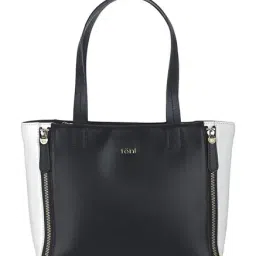 Tohl Rp1 Varick Black & White Zip Leather Shoulder Bag-21