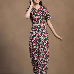 YK Girls Printed Top with Trousers-picture-25