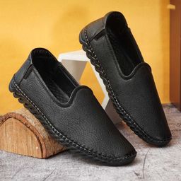 Provogue Men Textured Loafers-image-95