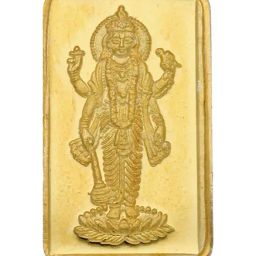 Sri Jagdamba Pearls Lord Vishnu 24k (999) 5gm Gold Bar-image-20