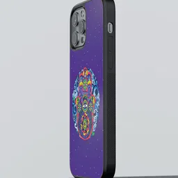 macmerise Abstract Printed iPhone 13 Pro Back Case Mobile Accessories-image-53