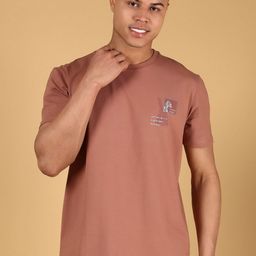 V-Mart Men Graphic Printed Round Neck Cotton T-shirt-picture-11