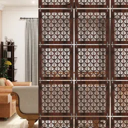 RANDOM Brown Geometric Window Blinds-picture-23