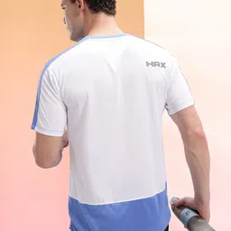 HRX by Hrithik Roshan Brand Logo Colorblocked Ultra-Lite Running T-shirt-picture-47