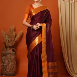 KALINI Woven Design Pure Silk Ikat Saree-10