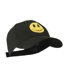 Infispace Men Embroidered Pure Cotton Smiley Summer Cap-38