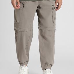 AMERICAN EAGLE OUTFITTERS Men Mid-Rise Cargos Trousers-picture-32