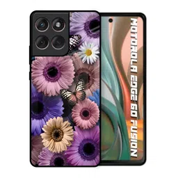 QRIOH Floral Printed Motorola Edge 60 Fusion Back Case Mobile Accessories-picture-26