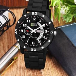 Gopal Shopcart Unisex Printed Analogue Watch AeviyoBLK C1001BLK DD CD-image-20