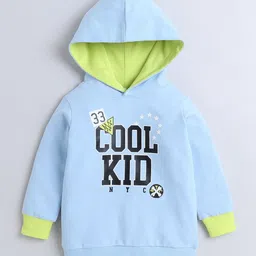 BUMZEE Boys Printed Hooded Sweatshirt-20