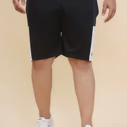 John Pride Men Colourblocked Training or Gym Sports Shorts-image-9