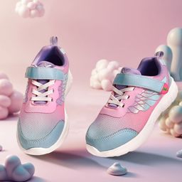 Hopits KazarMax Girls Colourblocked Lightweight Lace-Ups Sneakers-image-25