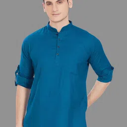 DIVISIVE Men Thread Work Kurta-picture-12