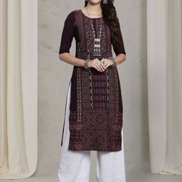 7Threads Women Pack Of 6 Ethnic Motifs Printed Daily Straight Kurtas-image-19