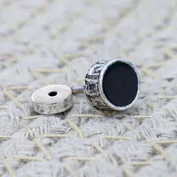 FIMBUL Artificial Stones Studded Circular Studs image 3