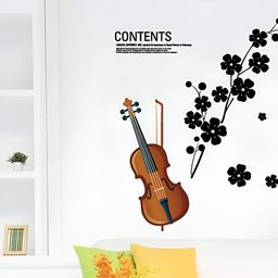 INDIAN ROYALS Brown & Black Printed Waterproof Wall Sticker-image-76