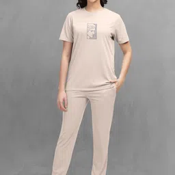HELLCAT Round Neck Printed T-Shirt With Trousers-image-30
