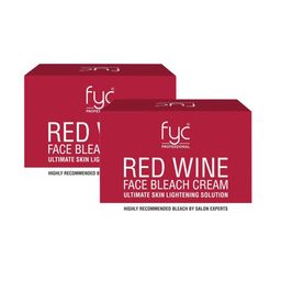 FYC Professional Set Of 2 Red Wine Face Bleach - 270 g Each image 1