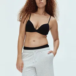 H&M Non-Wired Cotton Push-Up Bra-18