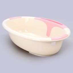 Elliptical Baby Bath Tub Medium Size - Pink-12