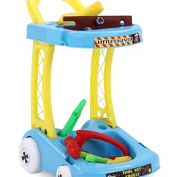 Mamma Mia Tool Set Trolley Pretend Playset - 10 Pieces-2