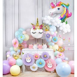 Party Propz Unicorn Theme Party Supplies - Pack of 93-picture-26