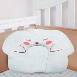 Baby Moo Sleepy Bear Pillow - Blue-image-6