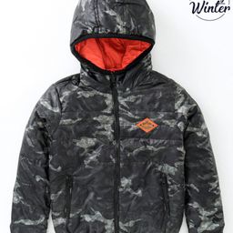Ruff Full Sleeves Designer Slim Fit Jacket Solid - Orange-image-2
