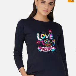 Metronaut Women 2 Printed Bio Finish Applique T-shirt-picture-20