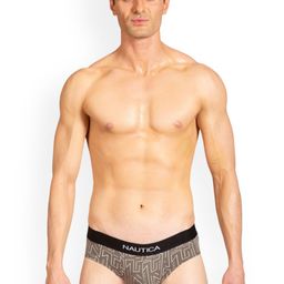 Nautica Printed Mid-Rise Basic Briefs LJABF01-GMTL-picture-22