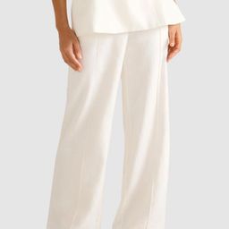 Forever New Women High-Rise Wide Leg Trousers-image-87
