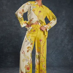 Fusionic Printed Shirt With Trousers Co-Ords-image-10